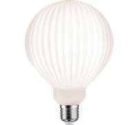 Paulmann 29078 White Lampion Edition Filament LED Globe G125 230V E27 4,3W 400lm gradable 125 mm Blanc Verre 3000K