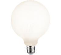 Paulmann 29081 White Lampion Edition Filament LED Globe G125 230V E27 4,3W 400lm gradable 125 mm Blanc Verre 3000K