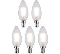PLM 29095 - Lampe filament LED E14, 4,8 W, 470 lm, 2 2700 K, lot de 5
