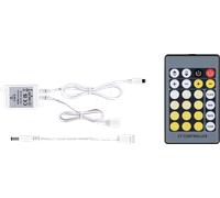 Paulmann 70527 MaxLED Controller Tunable White avec IR-Remote CC 24 V carré max. 144W gradable 50x35 mm Blanc plastique