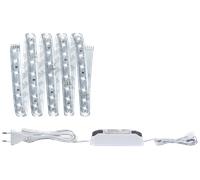 Paulmann Ruban LED MaxLED 500 70667 150 cm 8,5 W 6500 K Blanc lumière du jour Argent