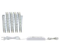 Paulmann Kit LED MaxLED 1000 – 1,5 m, blanc chaud 2700K, 18W, 1100 lm/m, argent