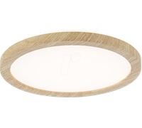 Paulmann Atria plafonnier 1x11 W blanc-bois 71027