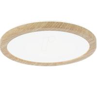 Paulmann Plafonnier LED Atria 71032 1x11 W 4000K IP44 190 mm Blanc-bois