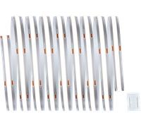 Paulmann 71125 MaxLED 500 Strip LED Full-Line COB 15W 600lm/m 480LEDs/m gradable 2,5m, Argent plastique 6500K bande LED extensible