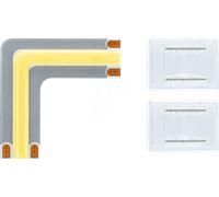 PLM 71126 - Connecteur d'angle MaxLED 500 Edge Full-Line COB, 4 6500 K.