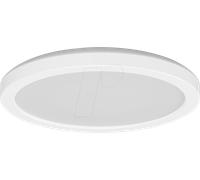 Panneau Led Atria Shine D.190mm 11,2w 1340lm 4000k Détect. Mvt Blanc 230v Ip44