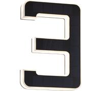 PLM 79844 - Numéro de maison extérieur solaire 3