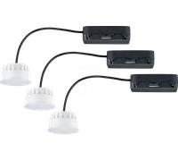 Paulmann Choose spot encastré 3x6.5 W satin 92478