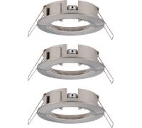 Paulmann Spot encastré Choose 92479 3x10 W acier brossé