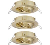 PLM 92489 - Cadre de montage pour projecteur encastré, maximum 3 x 10 W, 50°