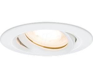 PLM 92897 - Éclairage encastré à LED Nova, 1x7W, 2700K, blanc, IP65