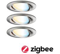 Paulmann 92962 Luminaire à LED encastrable LED 18 W fer (brossé)