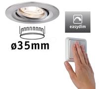 PLM 92972 - Éclairage encastré Mini Nova plus coin, 4,2 W, 2 2700 K, 15°, in