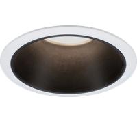 PLM 93401 - luminaire encastré LED Cole, 1 x 6,5 W, 2700 K, noir/blanc mat