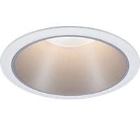 PLM 93409 - Luminaire encastré LED Cole, 1 x 6,5 W, 2700 K, blanc/argent