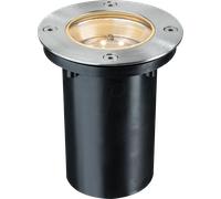 Paulmann Luminaire au sol extérieur encastrable 93788 LED 1,2W 2700K IP67 Acier gris-argent