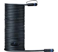 Paulmann 93928 Outdoor Plug&Shine Câble 10m 1 in-2 out, IP68, 2x1,5qmm H07RN-F, Noir