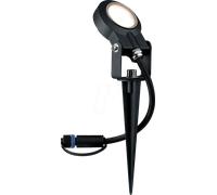 Paulmann 93934 Outdoor Plug&Shine Spot Sting LED, IP67, 520lm, 3000K, 6W, 24V, Anthracite, Alu