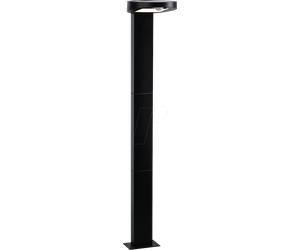 PLM 94249 - Lampe solaire LED, lampadaire, anthracite, IP44, détecteur de mo