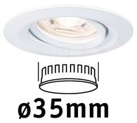 PLM 94292 - Éclairage encastré Nova Mini coin, 4 W, 2 2700 K, 15°, rond, bla