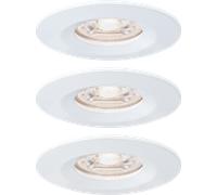 PLM 94299 - Éclairage encastré Nova mini coin, 3 x 4 W, 2 2700 K, blanc