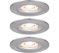 PLM 94301 - Éclairage encastré Nova mini coin, 3 x 4 W, 2 2700 K, fer