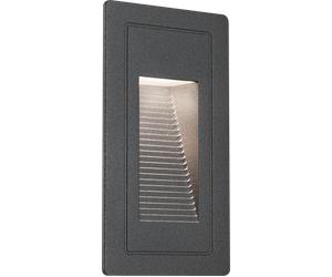 PLM 94382 - Luminaire mural extérieur encastré, 4 W, 30 lm, 4 3000 K, IP65,
