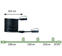 Paulmann Câble Plug & Shine 5m 4 sorties