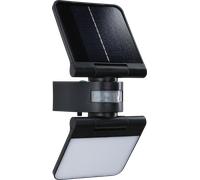 Solar Lèche-mur LED Lesla Détecteur de mouvement crépusculaire (IR) IP65 carré 150x319mm 3000K 12,5W 1000lm 3,7V Anthracite Matière plastique Anthracite G