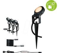 Paulmann Plug & Shine Projecteur de jardin à LED Sting Set de base, respectueux des insectes