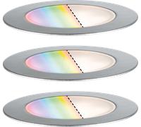 Paulmann Plug & Shine LED encastré de sol Floor, set de 3 pièces