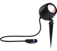 Paulmann Projecteur LED de jardin Kikolo Plug & Shine 7,2W 460lm IP65 3000K gradable Anthracite