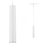 PLM 96817 - URail Pendel Catalejo, GU10, max. 10 W, dimm, blanc/chrome