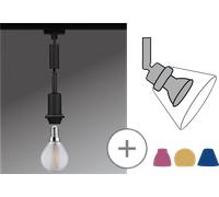 Paulmann Deco lampe pour rail collecteur 1x20 W noir PL96912