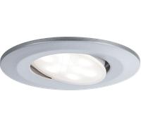 Paulmann Spot encastré LED Calla 99928 6W IP65 orientable 4000K chrome mat