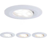 Paulmann Calla spot encastré 1x5 W blanc 99934