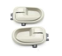 PLMNHSS Poignées portières intérieures Poignée Intérieure Porte Voiture Idéale Pour Le Mur Socool Sailor Pickup(1pair beige L and R)