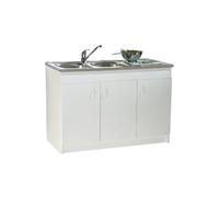 NEOVA - MEUBLE SEUL SANS EVIER SIM'NF 1200MM 3 PORTES NEOVA S12N03120 - SID-201063