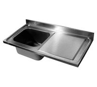 Plonge Evier Inox Professionnelle Gamme 700 - L 1400 mm - Combisteel