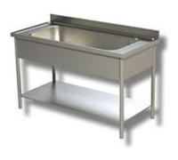 Plonge Grand Evier - Gamme 700 - Ristopro - - Inox AISI430 2000x700x850mm inox G