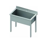 Plonge Inox - 1 ou 2 Bacs de Hauteur 300 - Gamme 700 - - - Inox1400x700 600x700x900mm