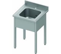 Plonge Inox 1 ou 2 Bacs Sans Egouttoir - Gamme 700 - - à monter - Acier inoxydable1200x700 x700x900mm