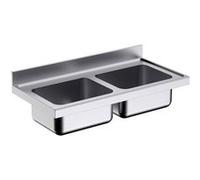 Plonge Inox Simple avec deux Bacs Gamme 700 - Distform inox G