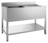 Plonge Professionnelle Inox - Avec Etagère Démontable - Gamme 700 - Combisteel