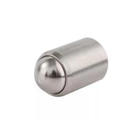 Plongeur à tête sphérique à ressort en acier inoxydable 304 D1.5-L2 à D12-L16, sans étapes Vis de positionnement de précision for fixations de gabarits Fixation mécanique(D3xL4,1Pcs)