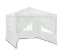 Plonos Pavillon de jardin blanc 3x3m 4936
