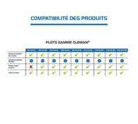Plot réglable H55/80 standard cleman - Jouplast A l'unite