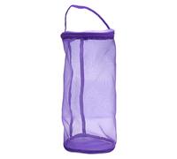 plplaaoo Sac de Rangement en Maille pour Fils, fourre-Tout léger et Portable pour Garder Les Fils à l'abri des Animaux domestiques, Parfait pour Les projets de Tricot au Crochet, matériau (Violet L)