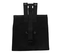 plplaaoo Sac de Recherche de Nourriture en Plein air en Tissu Oxford de qualité supérieure, Sac de cueillette de Fruits léger et Durable, Pochette à Outils Suspendue à la Taille pour la (Noire)